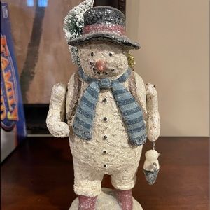 Snowman figurine